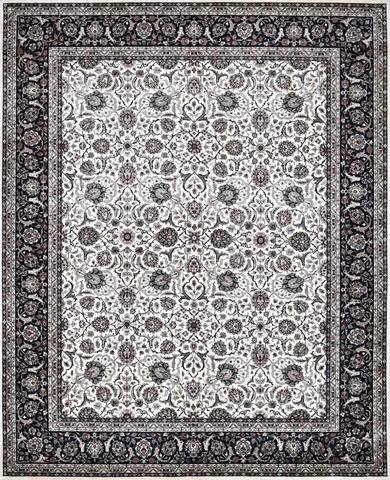 Globe Ivory & Black, 8′0″ × 10′0″
