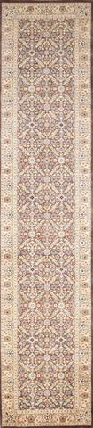 Lahore Tabriz Brown/L.Gold, 2′7″ × 12′0″