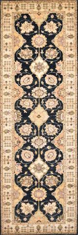 Peshawar Agra Black, 2′9″ × 8′2″