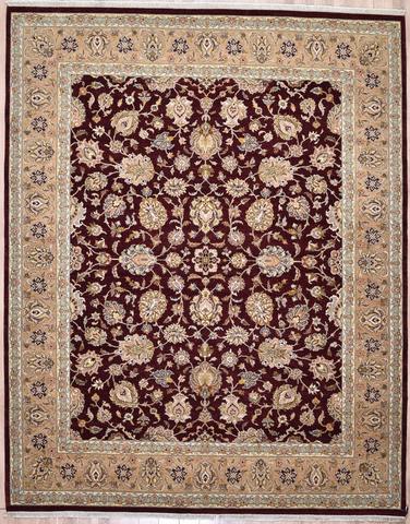 Texila Tabriz Zeeshan Maroon, 8′1″ × 10′2″