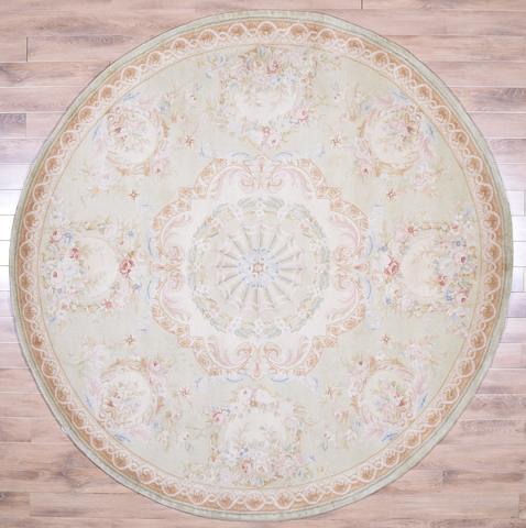 Savonnerie Green, 8′0″ × 10′0″