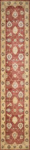 Gazni Sultanabad Rust/Beige, 2′6″ × 12′1″