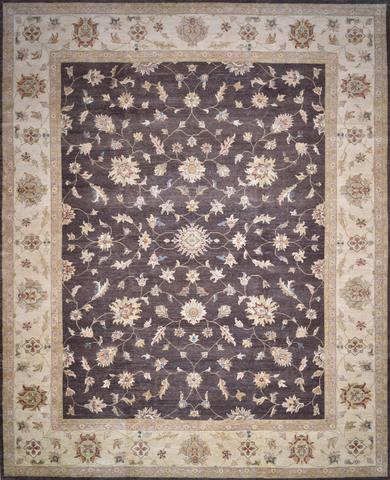 Gazni Sultanabad Brown & Beige 12 x 15, 12′0″ × 15′0″