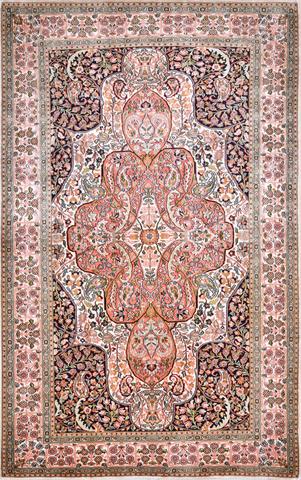 Qum Navy/Ivory, 3′2″ × 5′0″