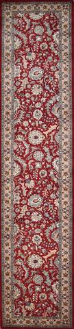 Shalimar Kashan Red/Gold, 2′7″ × 12′2″