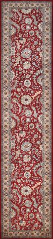 Shalimar Kashan Red/Gold, 2′7″ × 12′1″