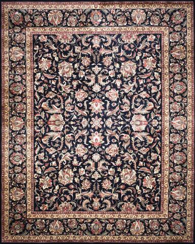 Kashan 2003 Black, 11′10″ × 15′0″