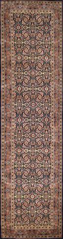 Sultan Herati Navy/Rust, 2′6″ × 9′7″