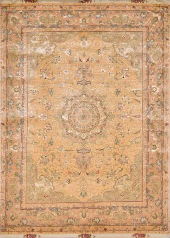 Persian Tabriz Gold, 4′10″ × 7′0″