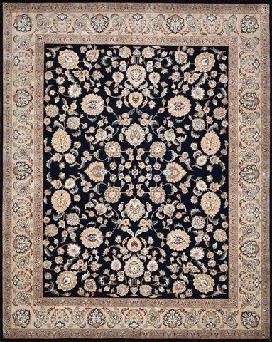 Tabriz Purple Black & Beige, 8′1″ × 10′2″