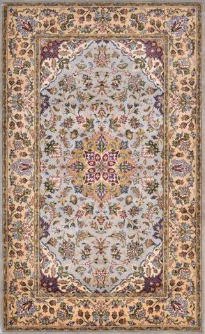 Noor Tabriz Zahid L.Green/Gold, 2′7″ × 4′3″