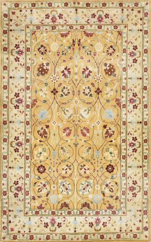 Ferahan Tabriz Gold, 2′6″ × 3′11″