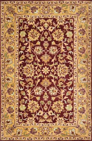 Mirzapur Kashan Red/Gold, 2′8″ × 4′0″