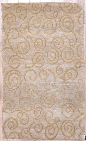 Tibetian Ivory/Beige, 2′11″ × 5′0″