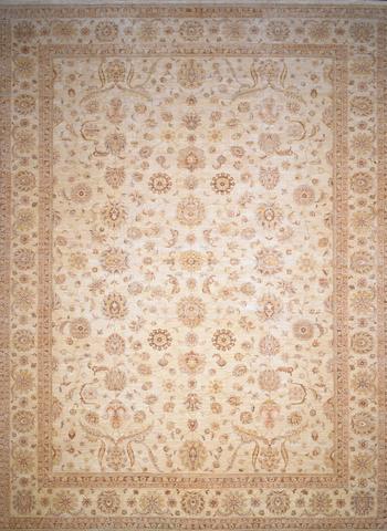 Peshawar Ziegler Ivory, 13′3″ × 17′9″