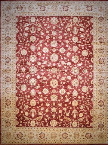 Peshawar Ziegler Red & Gold, 13′0″ × 17′2″