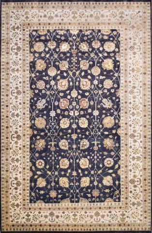 Jewel Tabriz JWL420 W & S Charcoal, 6′1″ × 9′3″