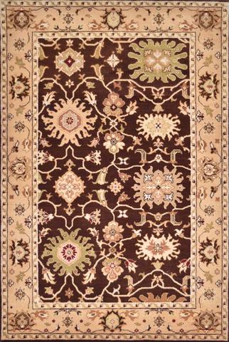 Ziegler Sultanabad Brown/L.Gold, 4′1″ × 6′1″