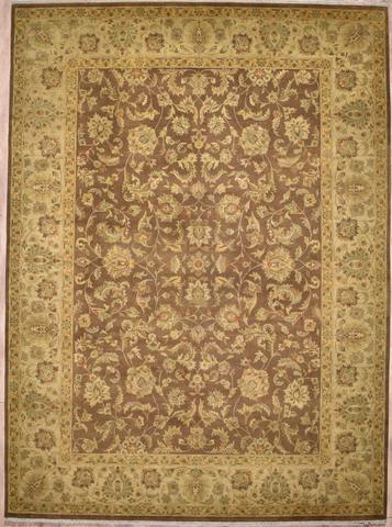 Mirzapur Kashan L.Brown, 8′9″ × 11′11″