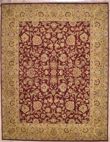 Mirzapur Kashan MZP2003D Red/Gold, 7′10″ × 10′2″