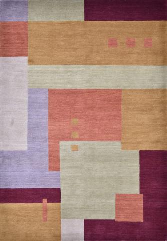 India rug, Plum, 9′2″ × 12′0″