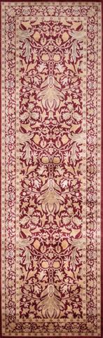 Texila William Morris Maroon, 2′6″ × 8′3″