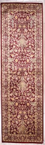 William Morris Maroon, 2′6″ × 8′3″