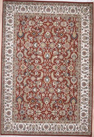 Kashan Rust / Ivory, 2′6″ × 8′3″