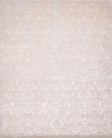 SGR501A Beige & Sage W & V, 8′1″ × 10′0″