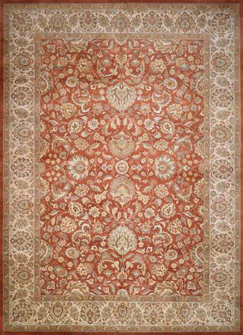 Kashan Copper / Cream, 2′7″ × 6′2″