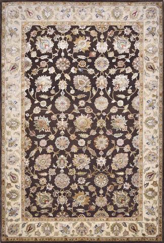 Royale Tabriz KKQN03 Brown W & S, 6′1″ × 9′2″