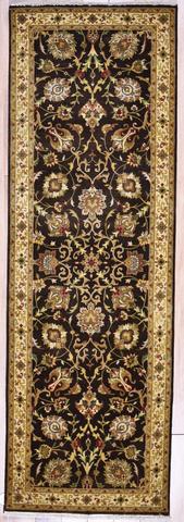 Mehran Semnan MEH001C Brown/L.Gold, 2′7″ × 7′10″