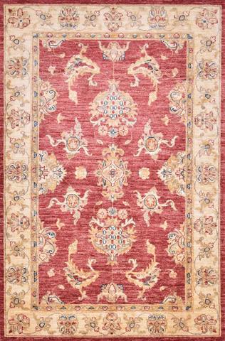 Peshawar Oushak Red/Beige, 3′4″ × 5′2″
