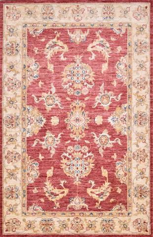 Peshawar Oushak Red/Beige, 3′4″ × 5′2″