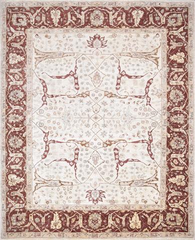 Silk Road Sultanabad SRD1849 Ivory, 8′2″ × 10′1″