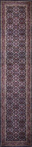 Herati Navy/Red, 2′7″ × 11′10″