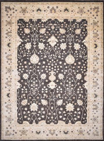 8’11”12’0” Yorkshire Sultanabad Brown/Beige, 8′11″ × 12′0″