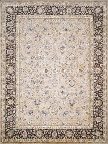 Tabriz Shinghai Fawn, 8′6″ × 11′5″