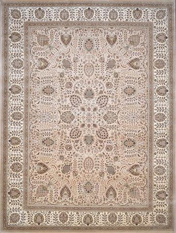 Tabriz Shama Gold & White, 9′0″ × 12′0″