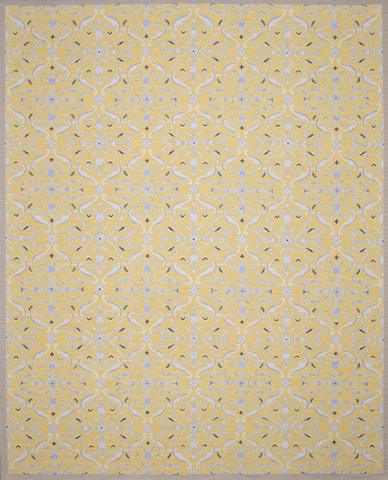 Samarkand SAM820 Yellow/Grey, 8′0″ × 9′11″