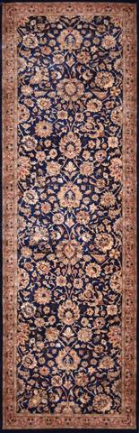 Shalimar Tabriz Abdali Navy, 2′6″ × 8′0″