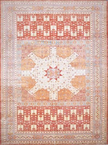 Mamluk Rust, 8′10″ × 11′10″
