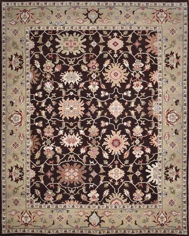 ZGL106C Brown & L. Gold, 7′11″ × 9′10″