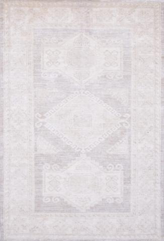 Peshawar Oushak Grey/Beige, 3′11″ × 5′11″