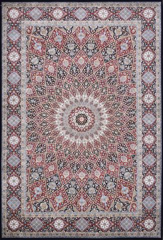 Tabriz Diamond Black, 6′3″ × 9′3″