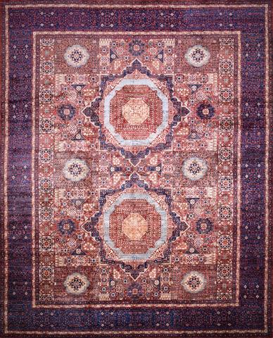 Mamluk Rust, 11′9″ × 14′9″