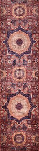 Mamluk Red, 2′6″ × 9′10″