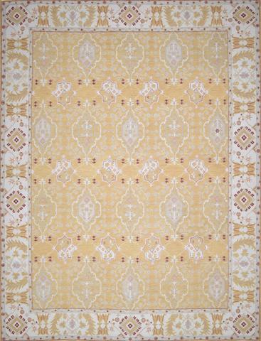 Anatolia Oushak Gold, 9′1″ × 12′0″