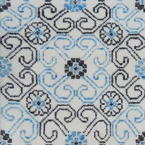 Khotan Ivory / Charcoal, 9′0″ × 11′11″