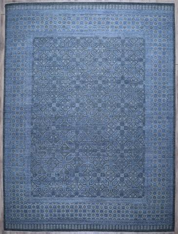 Khotan Charcoal, 8′10″ × 11′9″